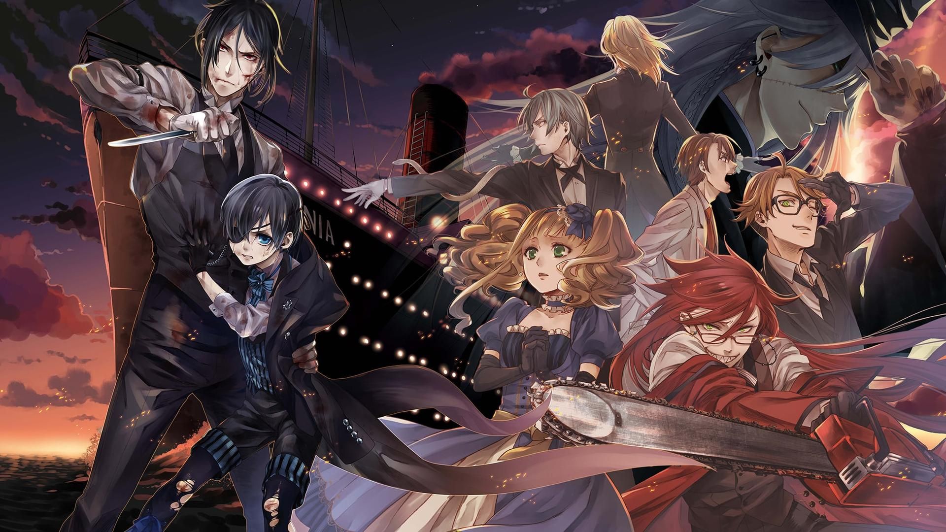 Black Butler Book Of Atlantic English