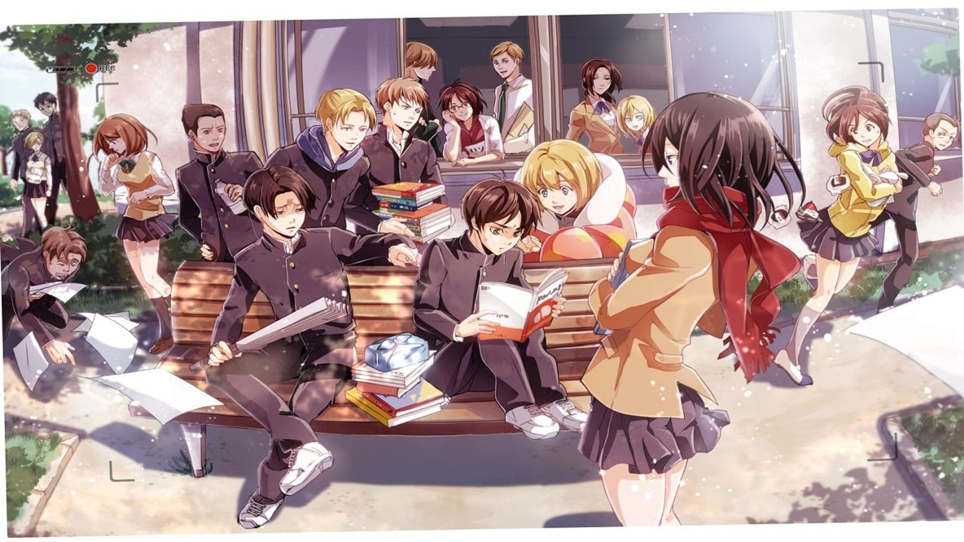 Attack On Titan High School