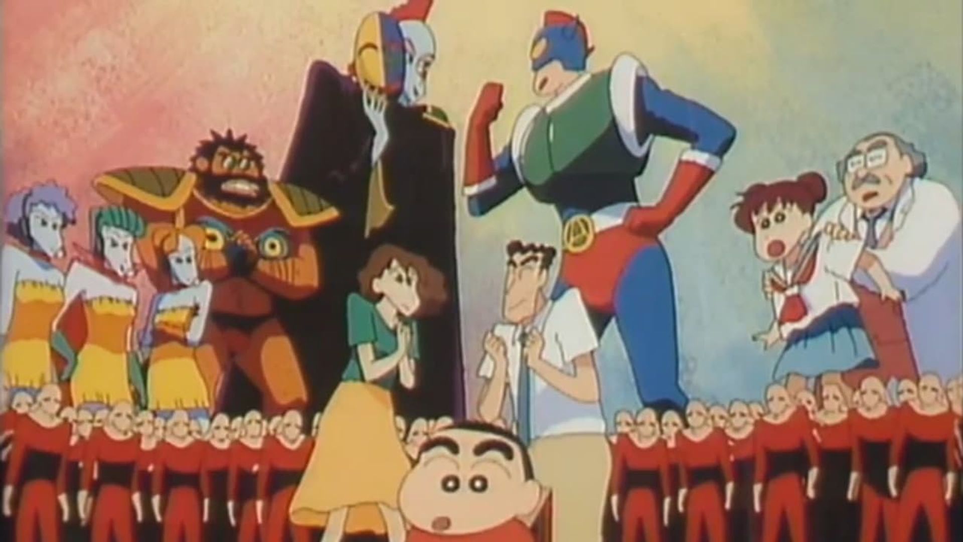 Action Mask Crayon Shin-chan: Action Mask vs. Leotard Devil (1993) - Watcha Pedia